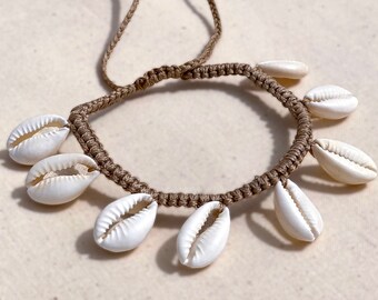 Cowrie Shells Bracelet, Friendship Bracelet, Puka Surf Summer Bracelet