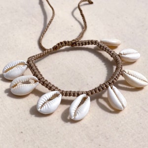 Cowrie Shells Bracelet, Friendship Bracelet, Puka Surf Summer Bracelet