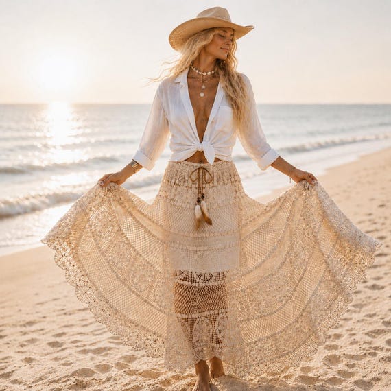 beach skirts and dresses Crochet Maxi Skirt, Boho Skirt, beach skirt short Buy Boden Blue Tiana Size:AU 4 brunch dates Rubber sole