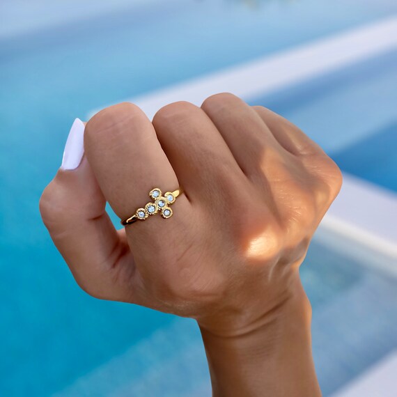 Cute cross rings discount