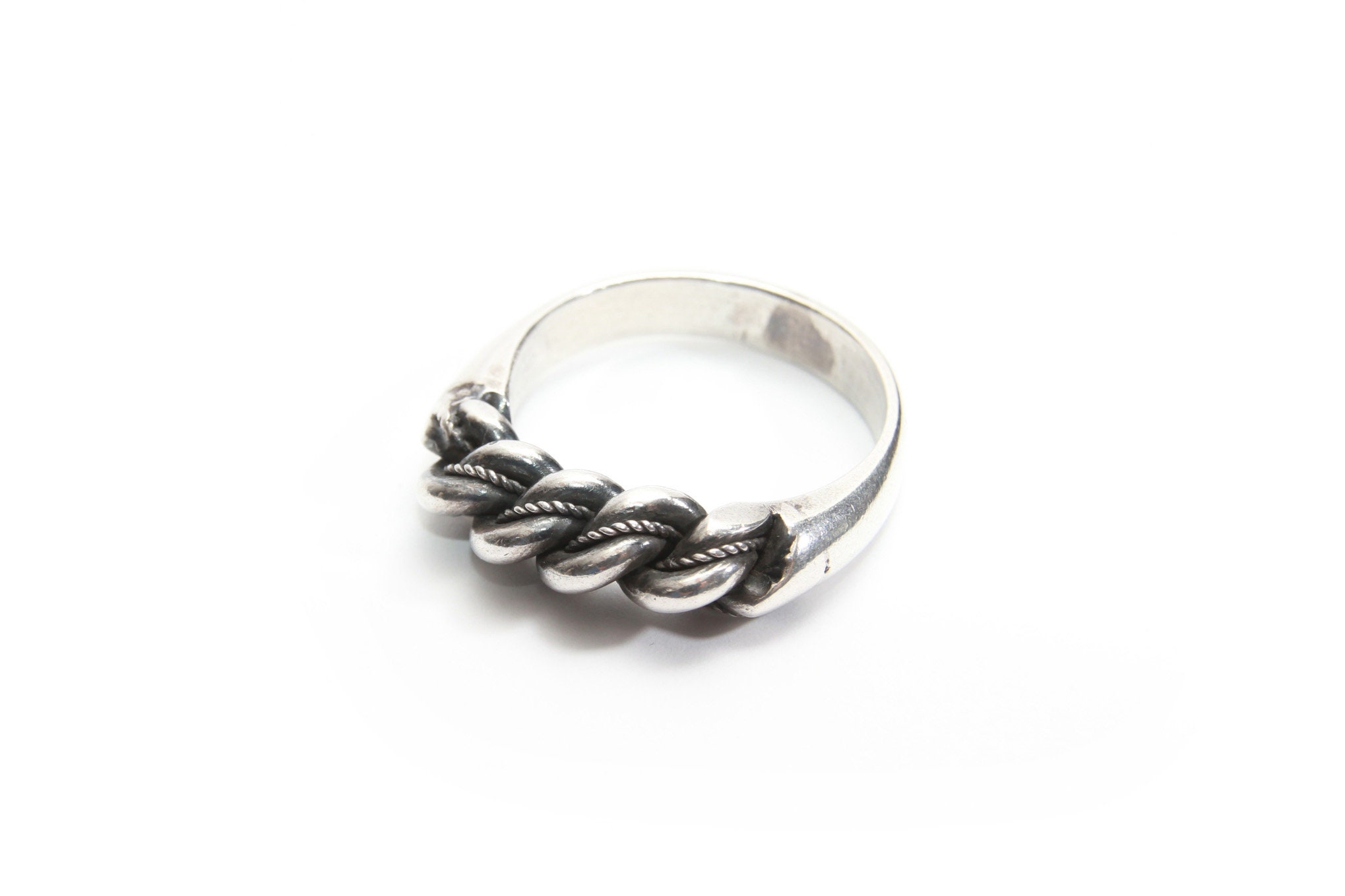 Traditional Latvian silver ring Namejs. Ethnic ring. Spiral | Etsy