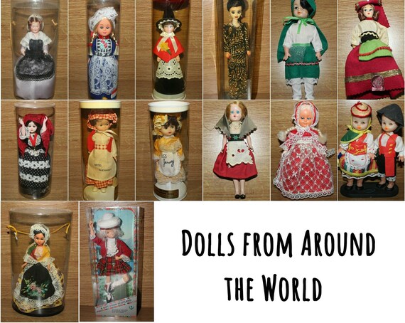 Vintage Dolls from Around the World | Etsy
