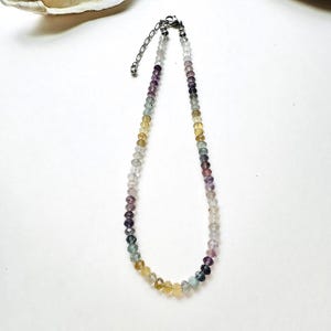Boho Chic Beaded Gemstone Necklace