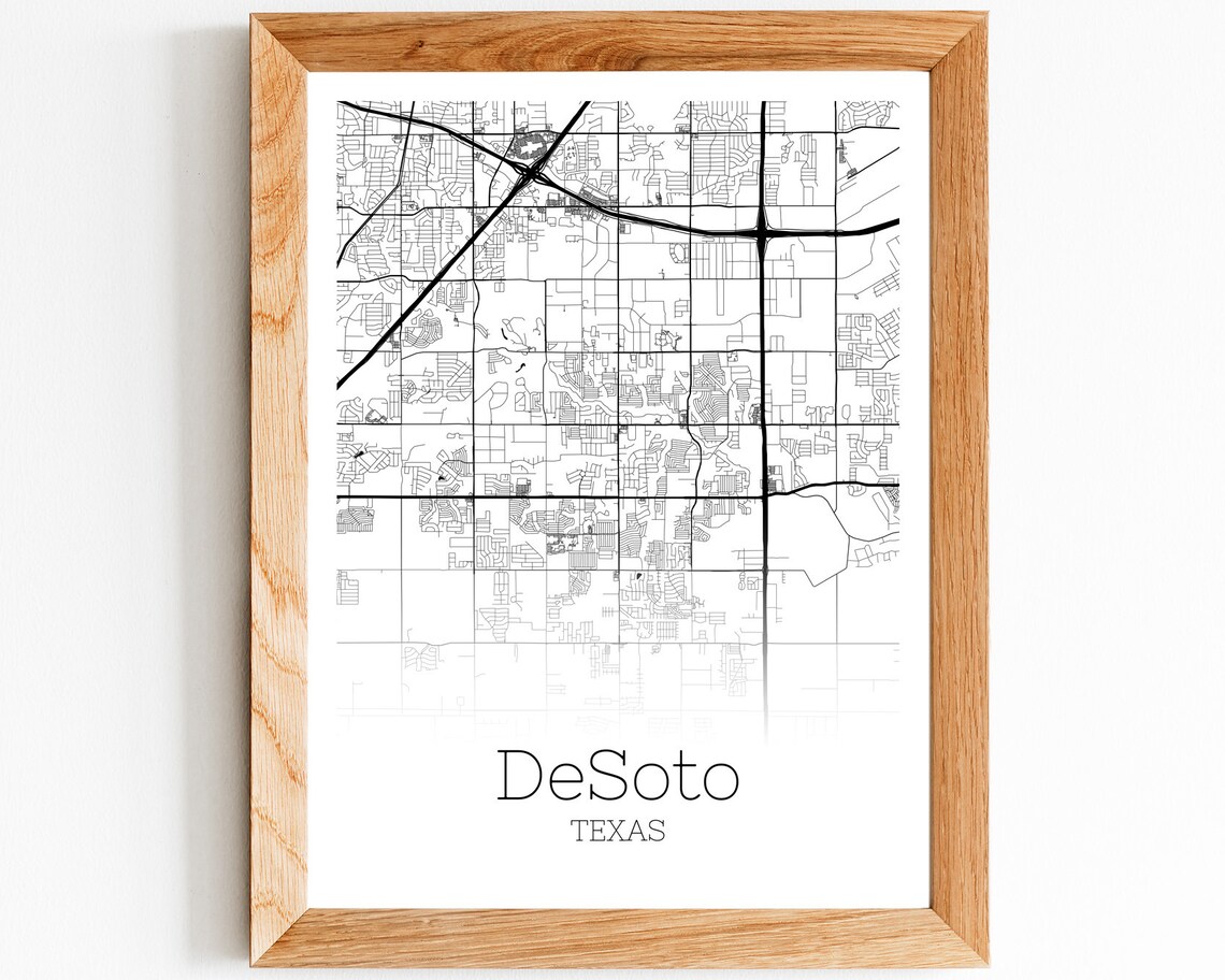 Desoto Texas Zip Code Map