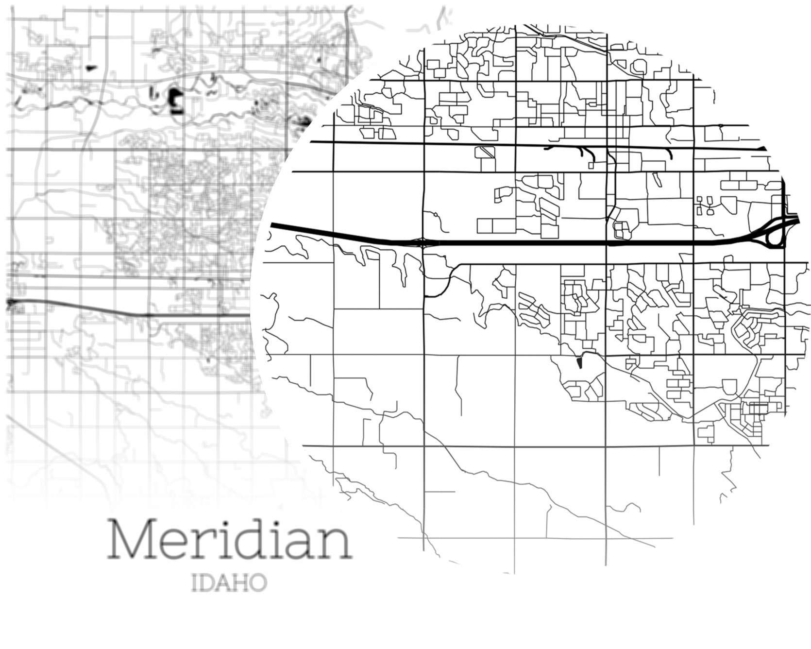 Meridian Map INSTANT DOWNLOAD Meridian Idaho City Map Etsy meridian-map-instant-download-meridian-idaho-city-map-etsy