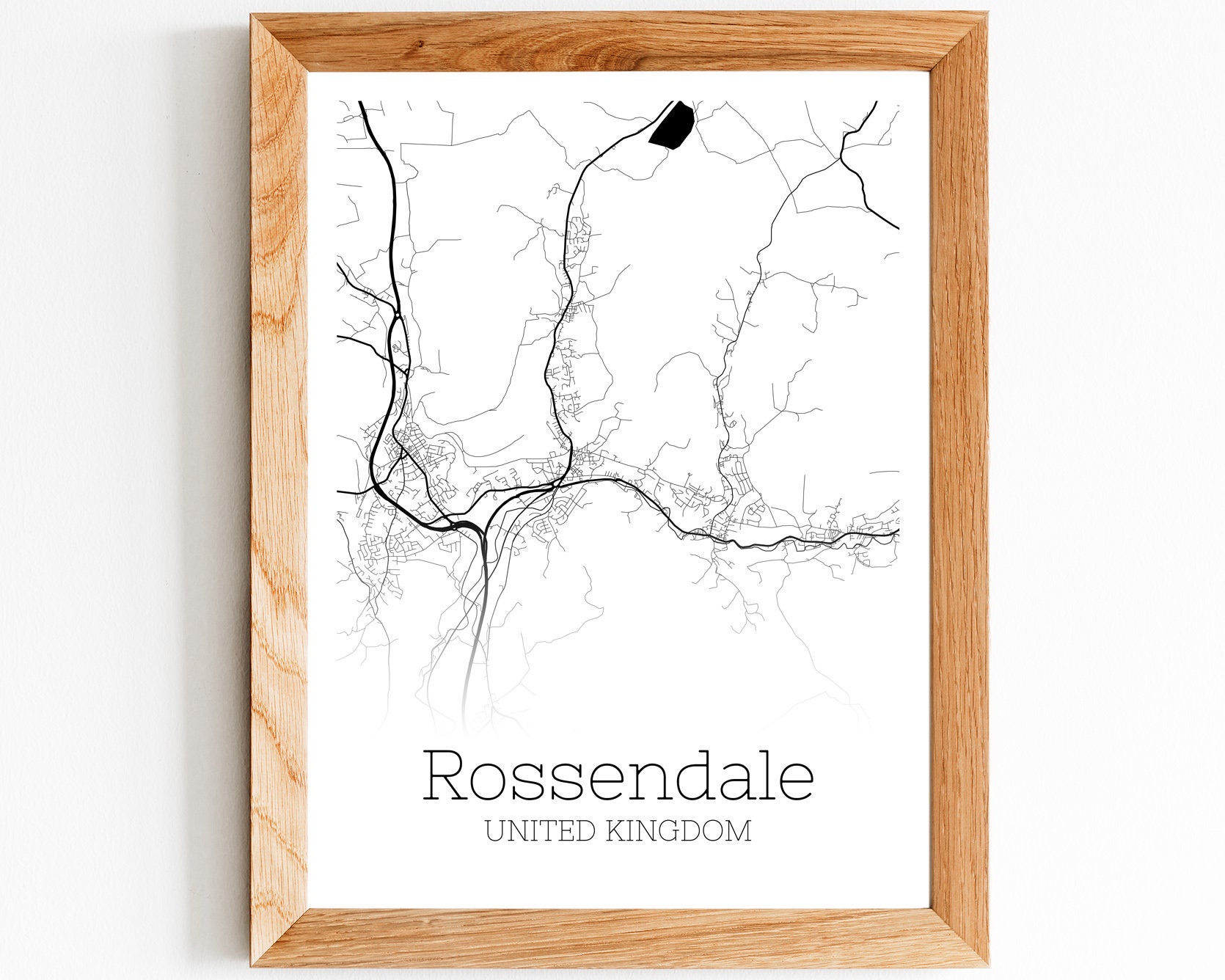 Rossendale Map Instant Download Rossendale United Kingdom Etsy Rossendale Map Instant Download Rossendale United Kingdom Etsy
