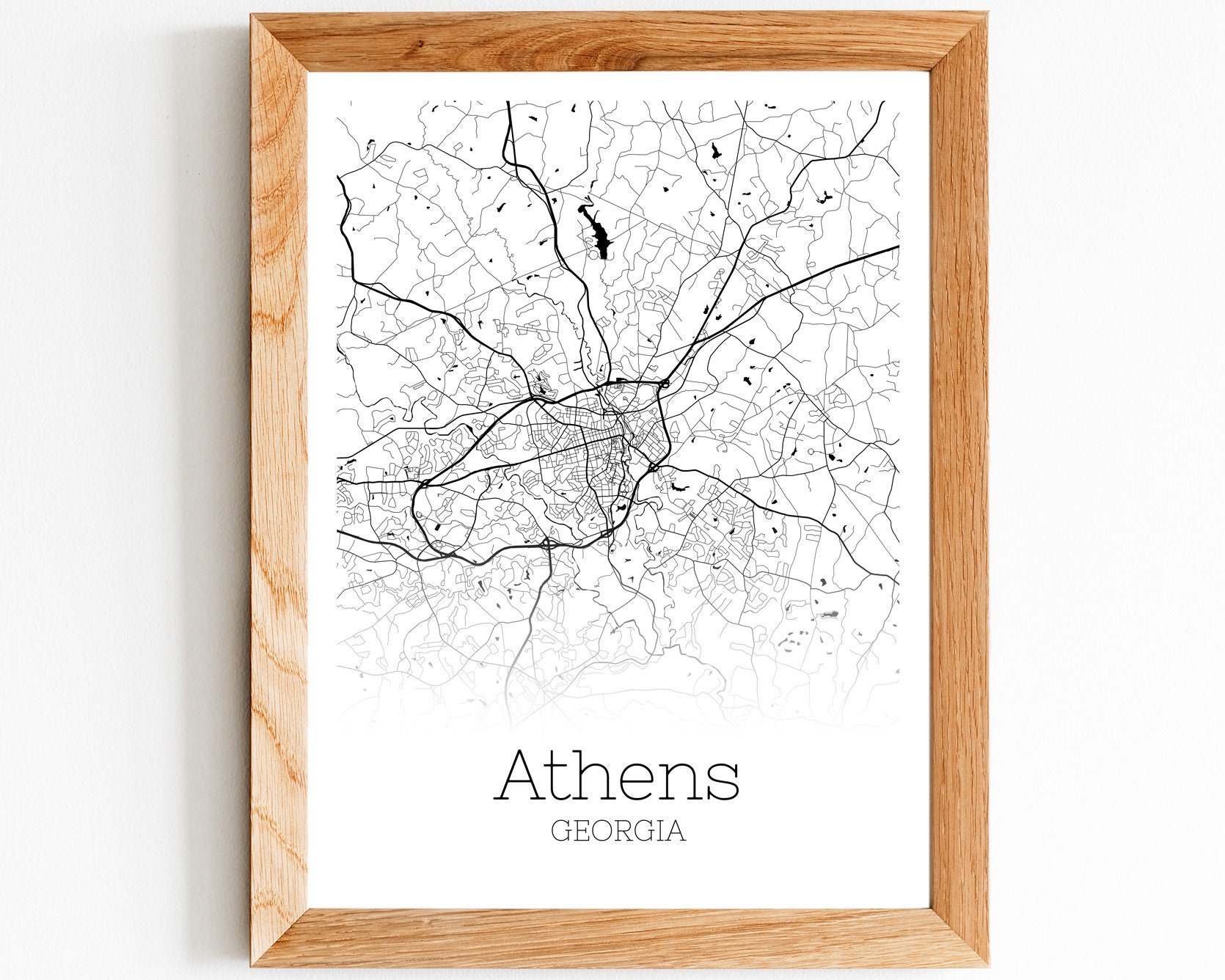 Athens Map INSTANT DOWNLOAD Athens - Il Fullxfull.1972007093 Qsyi 