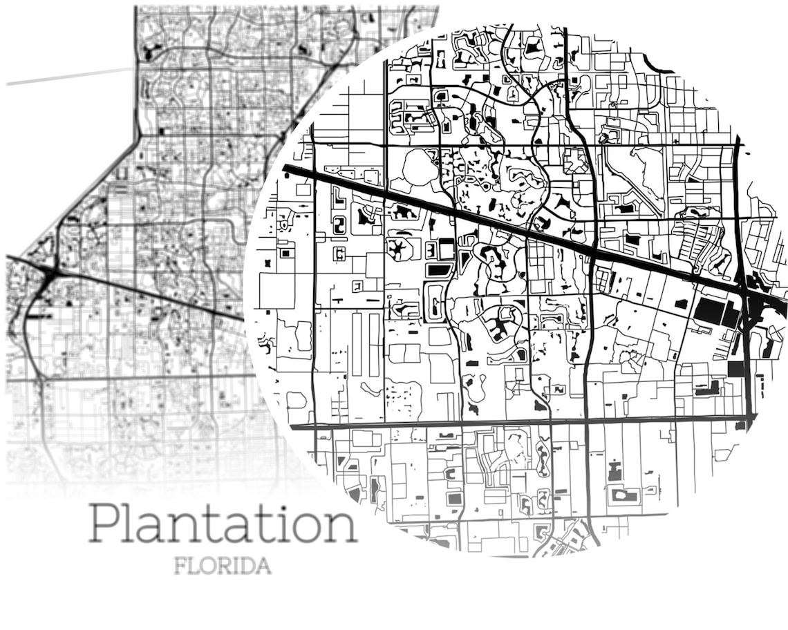 South Carolina Plantations Map