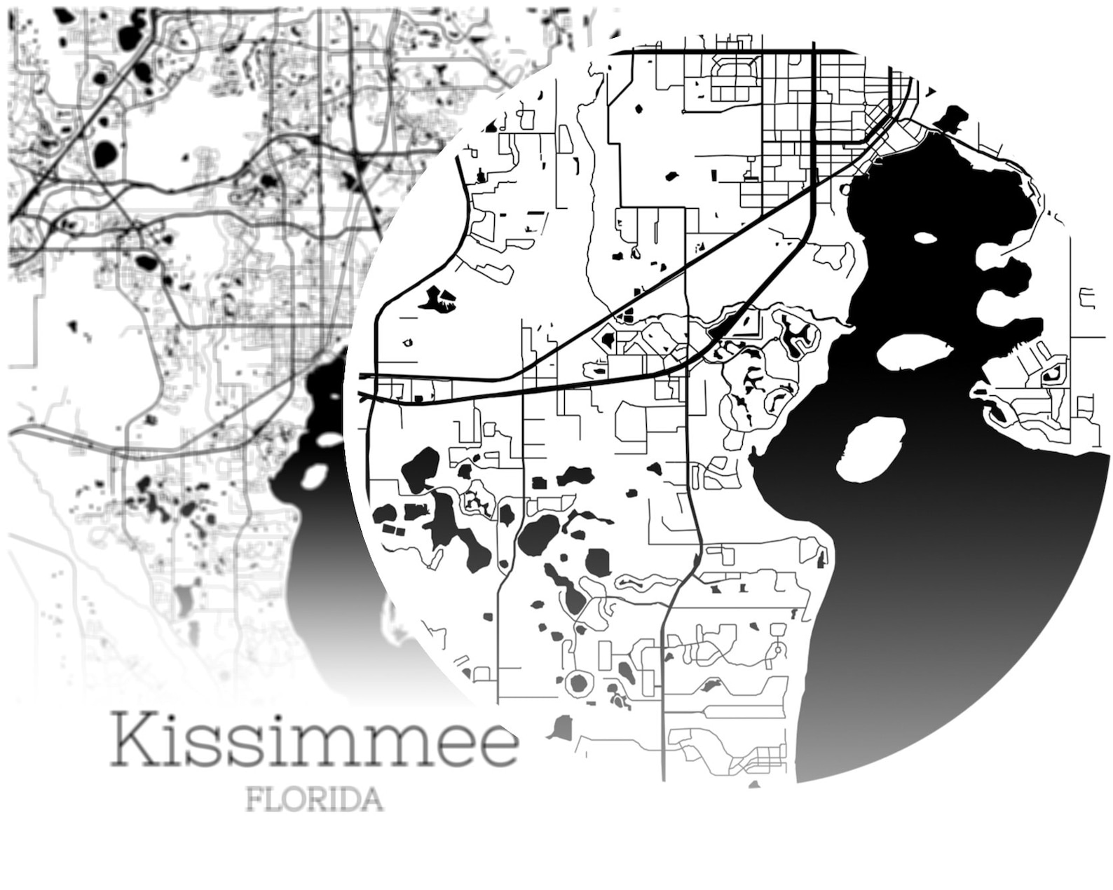 Kissimmee Attractions Map