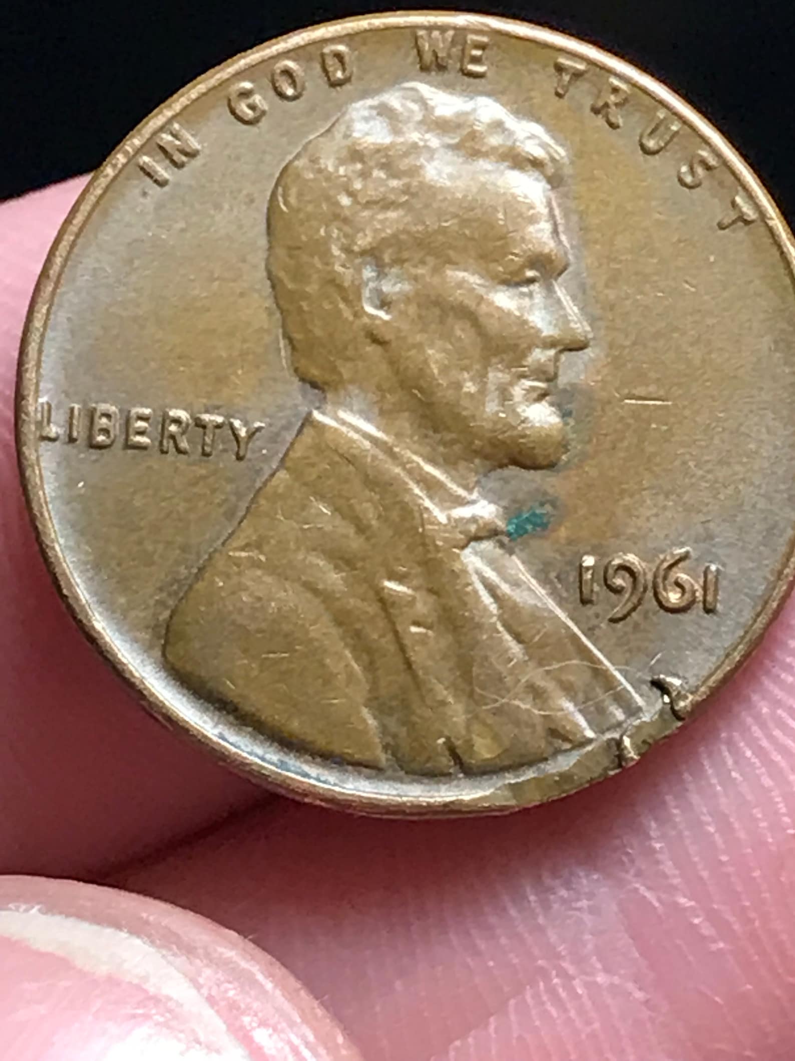 1961 mint error penny | Etsy