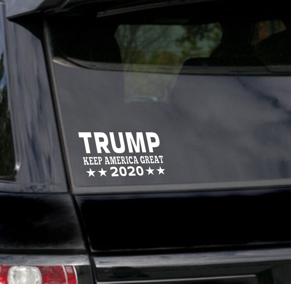 2020 DONALD TRUMP Bumper Sticker MAGA President Re-Election USA NRA