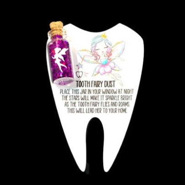 Tooth fairy Dust, larger 2 ML bottle of pixie dust, fairy dust