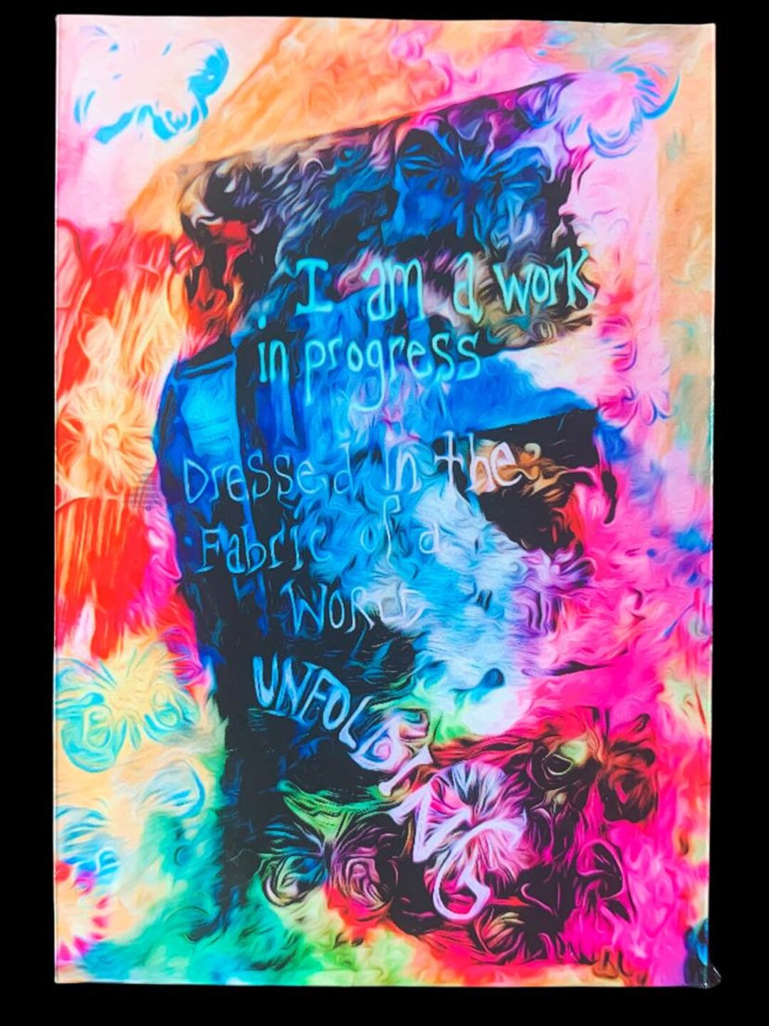 I Am a Work in Progress Ani Difranco Inspired Girl Power Decal or