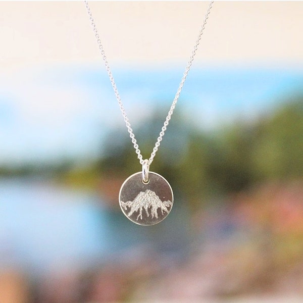 Necklace Mountain Range - Sterling Silver