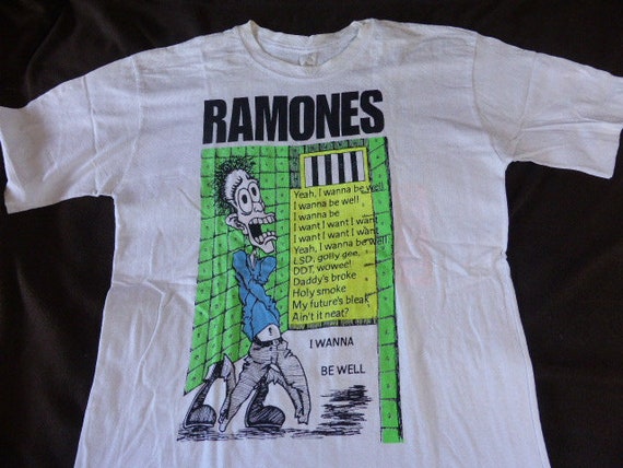 Ramones Australian Tour T shirt 1991