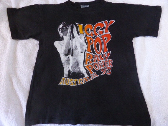 Vintage Iggy Pop Raw Power T Shirt