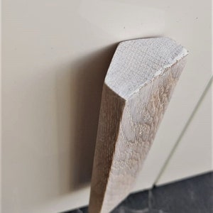 Oak handles, handmade handles, original handles, minimalist handle, handles for cabinets, Pull-out cabinet, handles for drawers