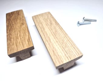 Wooden T-bar cabinet pulls,Long Handle, Kitchen Handles, Cup Board Cabinet Drawer Pulls, Furniture Wardrobe Knob BETO,Handmade drawer handle