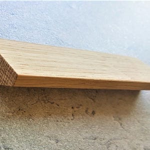 Wooden Pulls OAK Furniture handles Natural Raw  ,,Pira,,