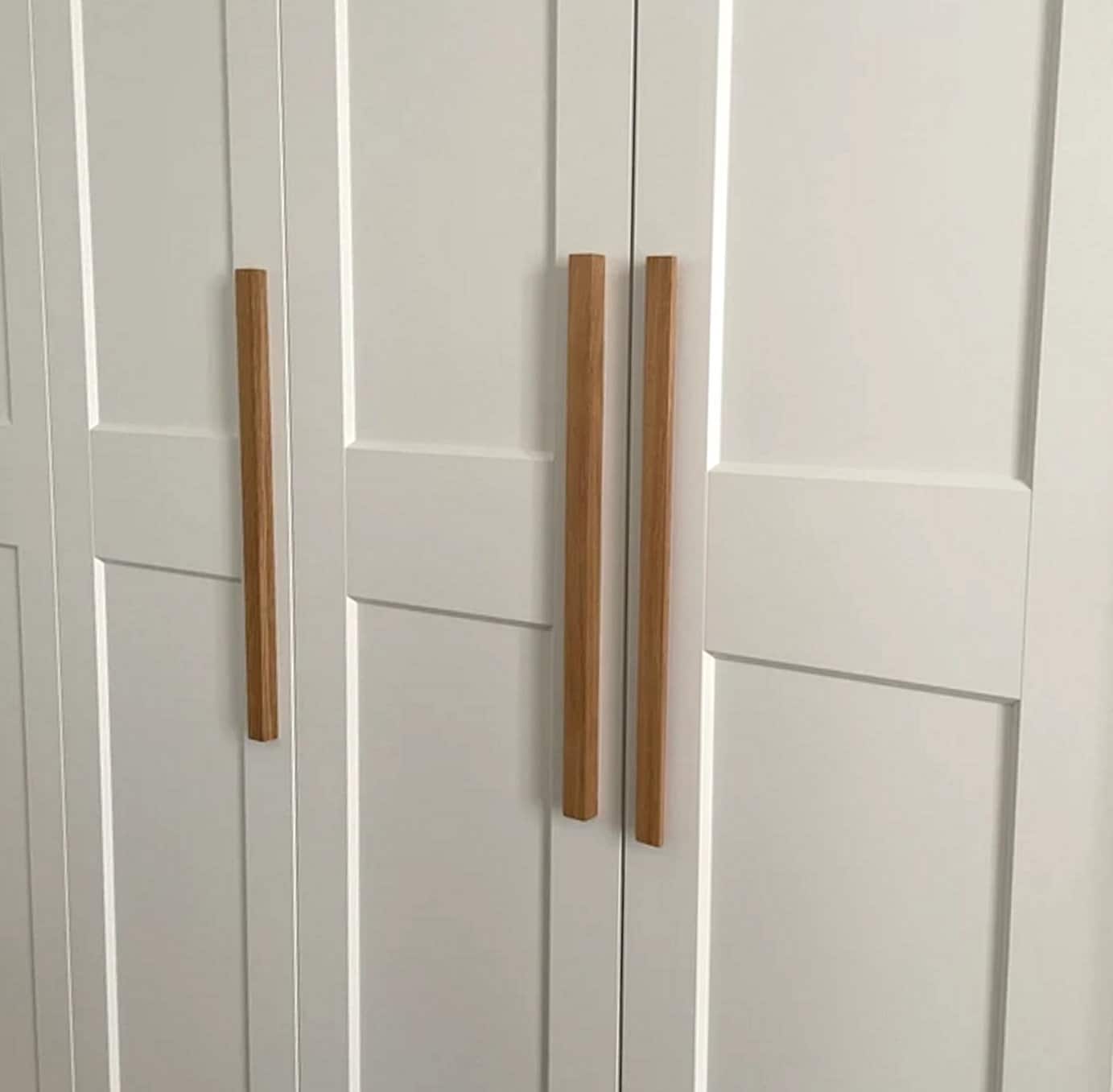 6 Pièces Poignée Meuble Bois 160mm, Poignee De Meuble Cuisine