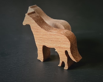 Horse Knob Puls, Wooden Drawer Handles, Farm Animals Pulls