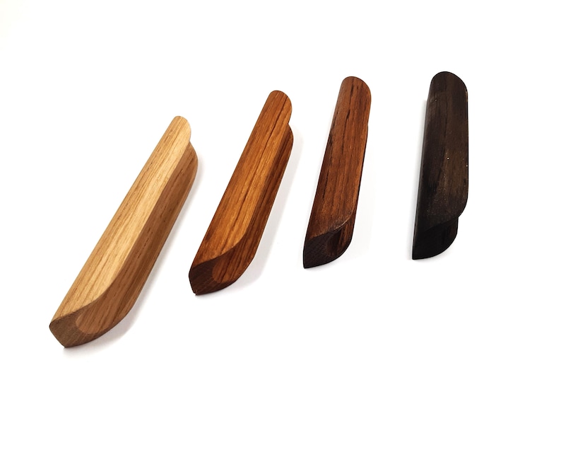 Soft Rounded Handles Rounded Handles, Fashionable Design, Unique Furniture Handles, Oak ...