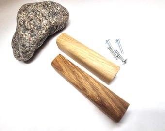 Vintage Wooden Furniture pulls, Handcrafted Knobs or Long Pull-out cabinet handles, dresser,Long minimalist cabinet pulls,Scandinavian pulls