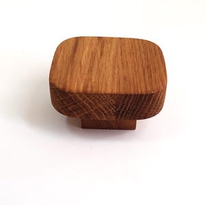 Solid oak knobs, kitchen furniture knobs, renewal pulls, ECOlogical oak knobs suitable for hiding old holes, furniture handles, knobs image 7