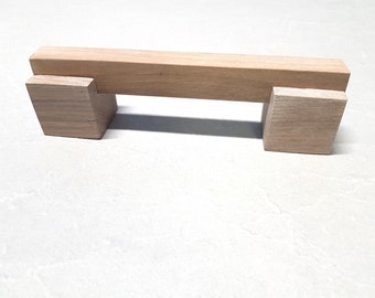 Modern handles of Wood, Pulls for Cabinet, Drawer Dresser Wardrobe Knobs