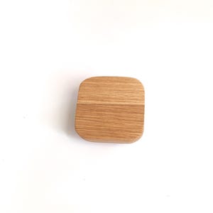Solid oak knobs, kitchen furniture knobs, renewal pulls, ECOlogical oak knobs suitable for hiding old holes, furniture handles, knobs image 9