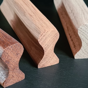 Long handles pulls, oak wood handles, handmade Pull-out cabinet, exclusive dresser handle,line drawer pulls