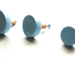Light Blue Knobs, Fake Glass furniture pulls, Elegant Eoxy Resin pulls,minimalist cabinet/dresser/kitchen replacement knobs