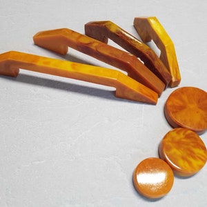 Fake amber pulls, modern kitchen handles, resin drawer pull,  furniture cabinet pulls, Dresser pulls MADE FOR ORDER