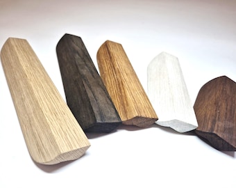 Wooden Long Line handles for cabinet furniture, Kitchen pulls Wardrobe dresser drawer handle Minimalist design genuine oak knob Wooden door