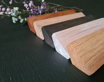 Handmade natural oak handles, Unfinished wood pulls, Minimalist furniture handles, Kitchen cabinet pulls, Long cabinet handles, Nice handle