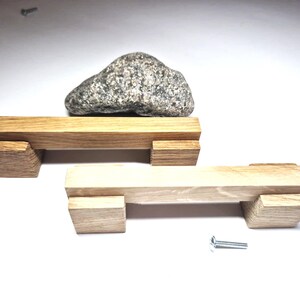 Massive Wood handles, Pulls for Cabinets, OAK Drawer Pulls, Dresser/Wardrobe Knob Handles, Scandinavian handle, Specific handle,Gift for hom