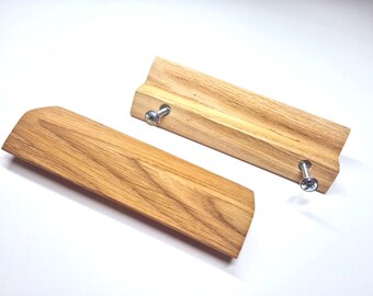 Rustic Bar Handles, Solid Wood pulls for wardrobes,  Cabinet, Dressers and Drawers,  Furniture handles ,,RAMA,, Scandinavian handle, Gift