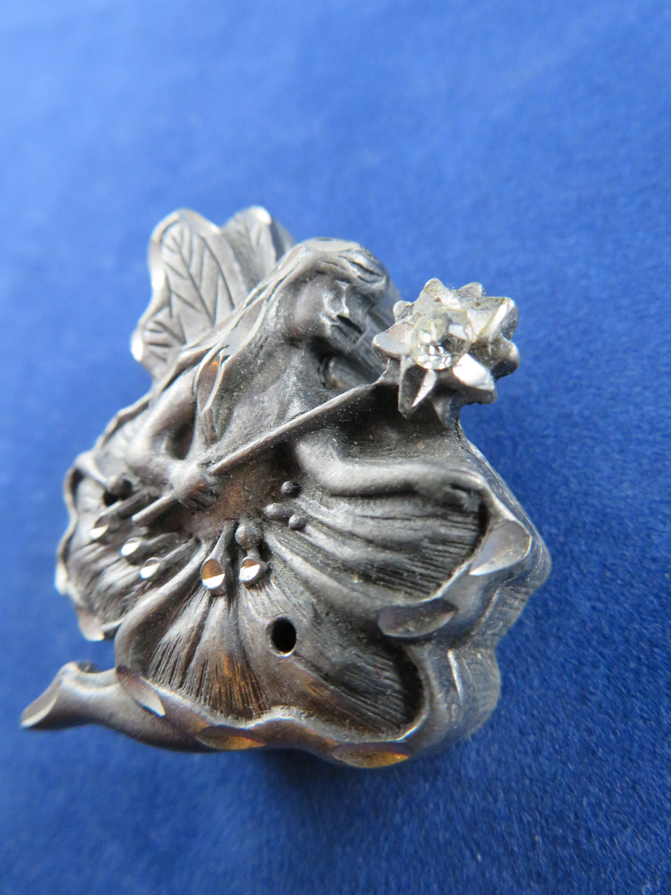 Vintage Fairy Box Jewelry Box Fairy Container Vintage Etsy