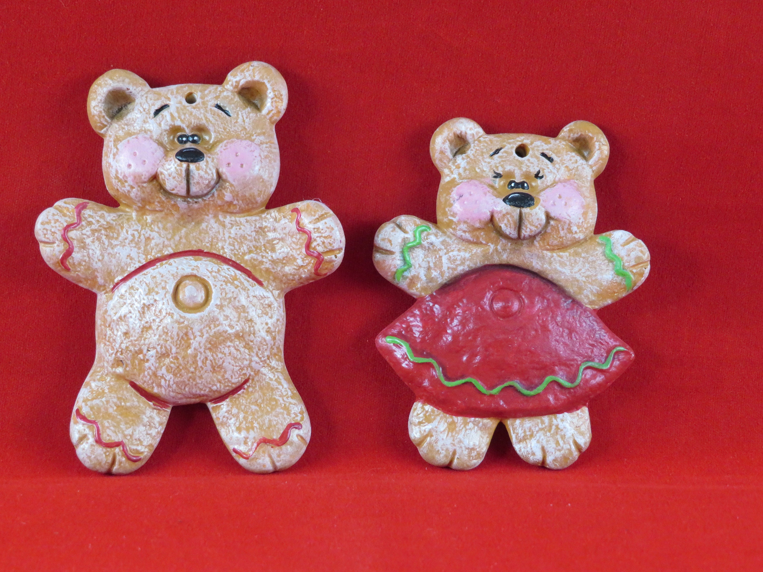 teddy bear ornaments