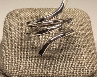 Silver Adjustable ring