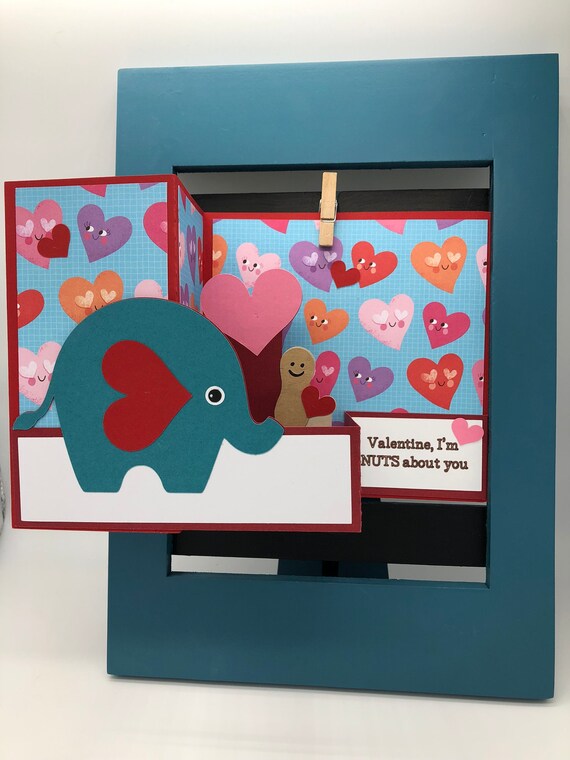 Diy Card Kit Valentine I M Nuts About You Greeting Diy Card Kit Valentine I M Nuts About