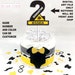 Quarantine Cake Topper, First Birthday, Caution Party, Stay Home Birthday, Custom Number, Custom ...