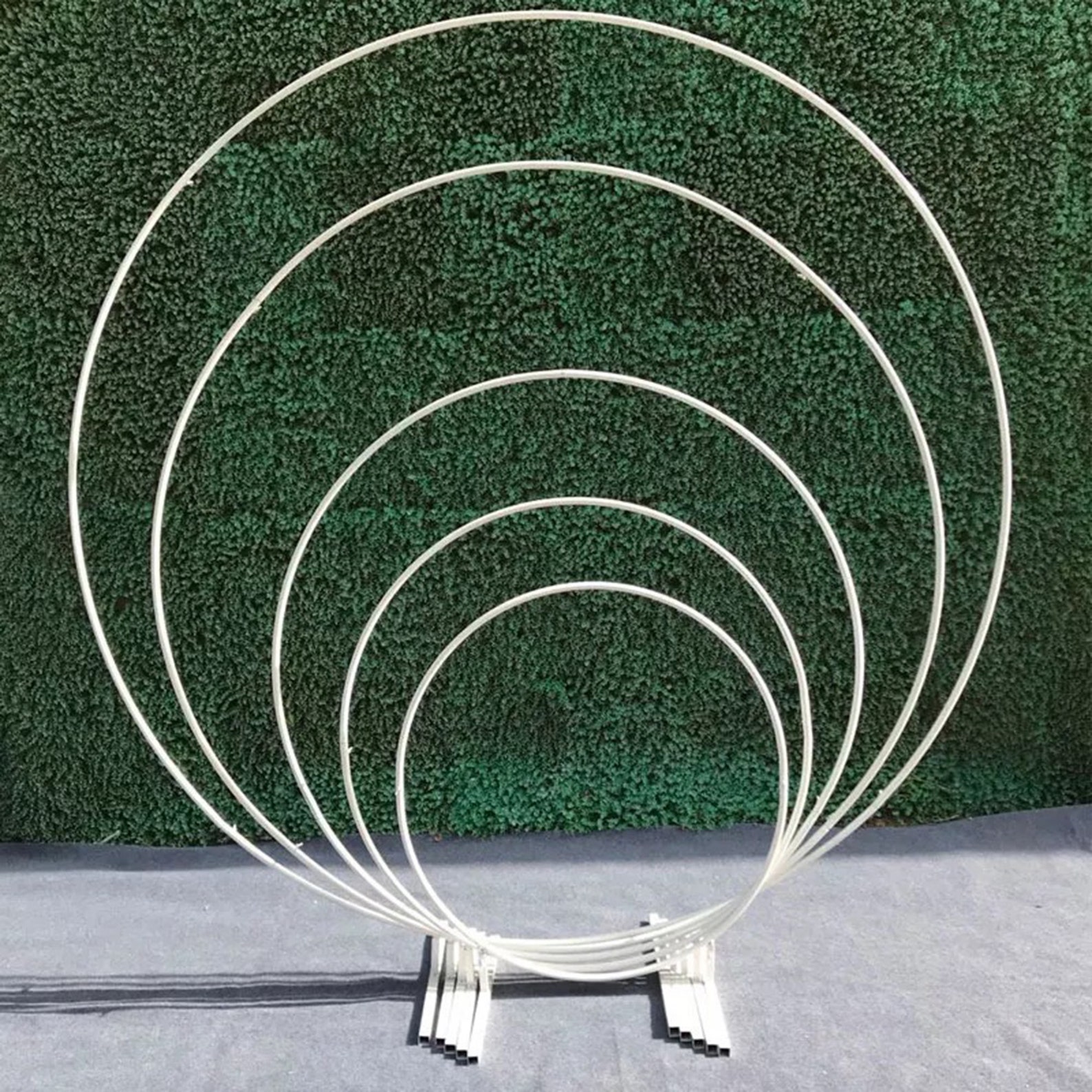 Round Backdrop Stand Circle Backdrop Stand Metal Arch Stand Etsy