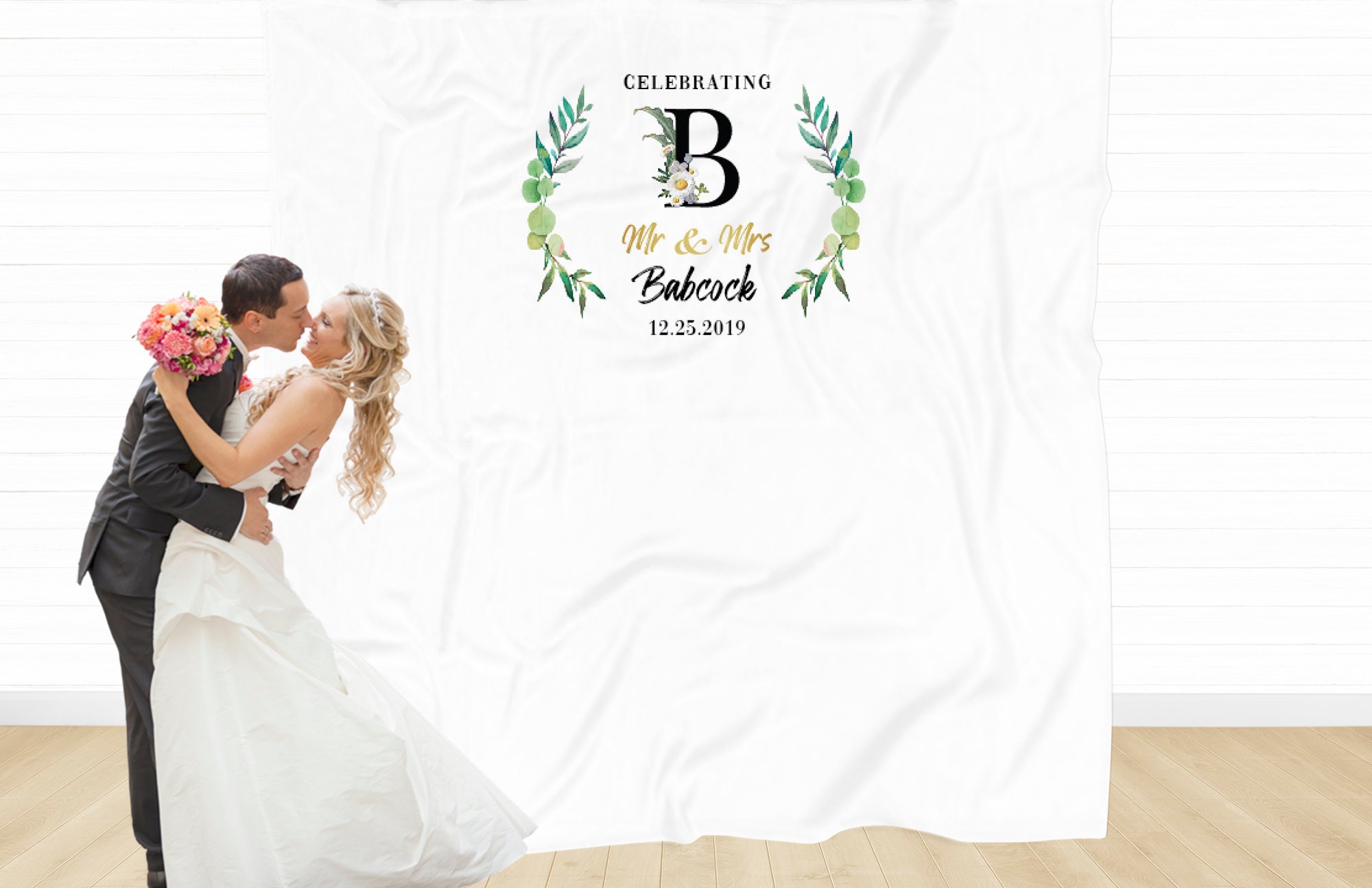 Wedding Backdrop Banner Wedding Reception Banner Custom | Etsy