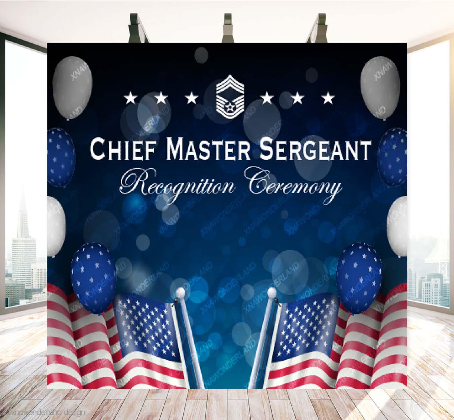 Military Marine Air Force Recognition Backdrop, Sergeant Recognition ...