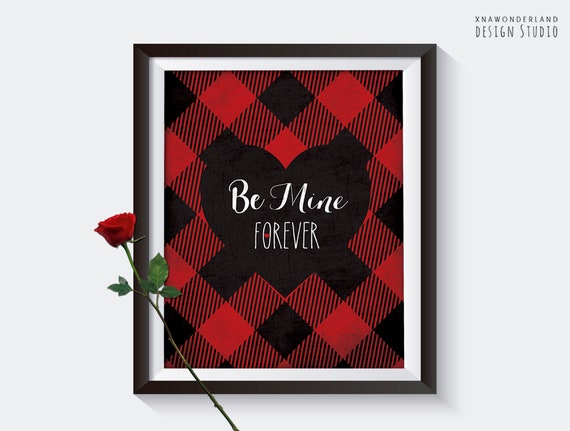 Valentine Decor Farmhouse Printable Valentines Day Decor Be | Etsy