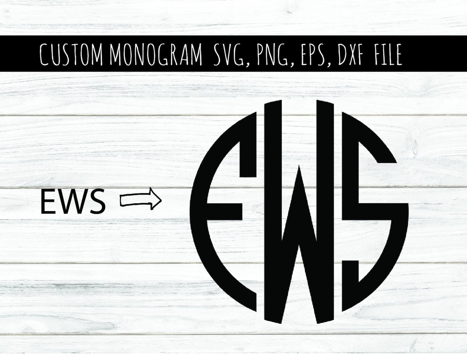 Custom Monogram Logo, Monogram Letters, Circle Monogram Logo, Custom ...