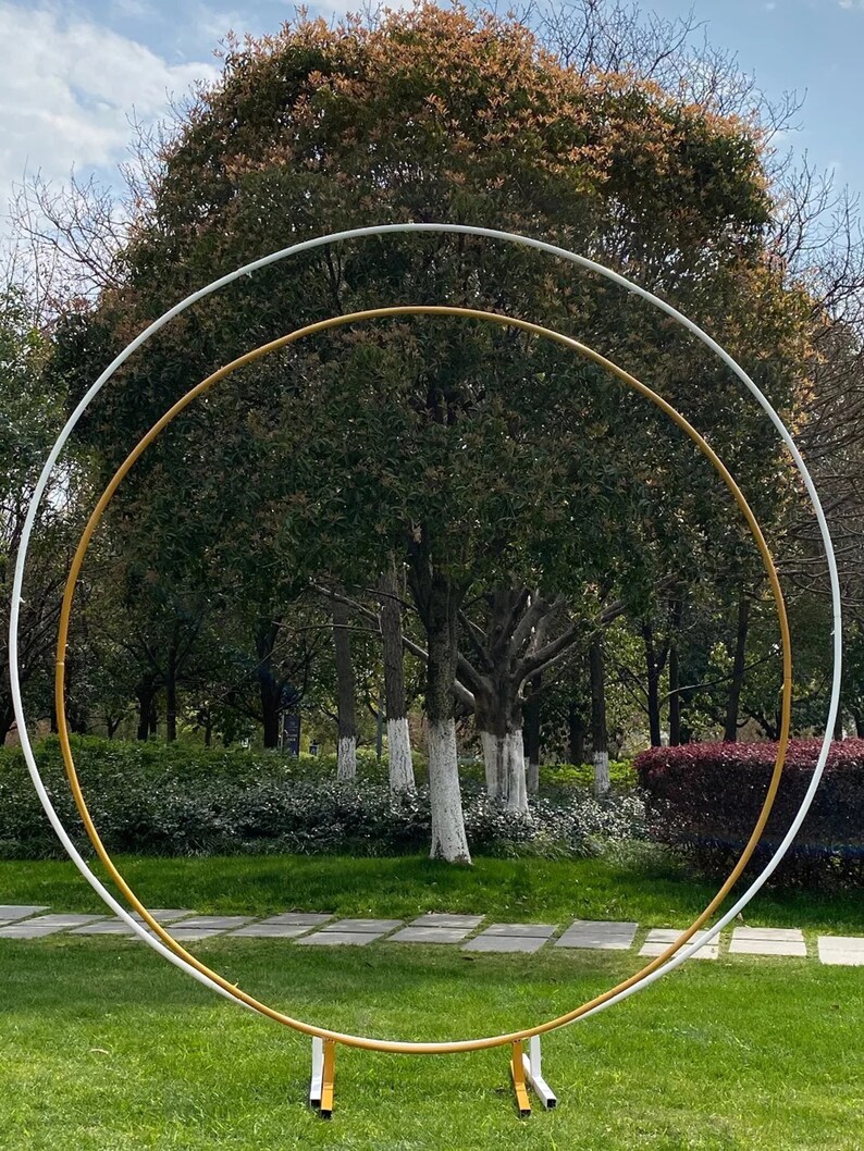 circle backdrop stand