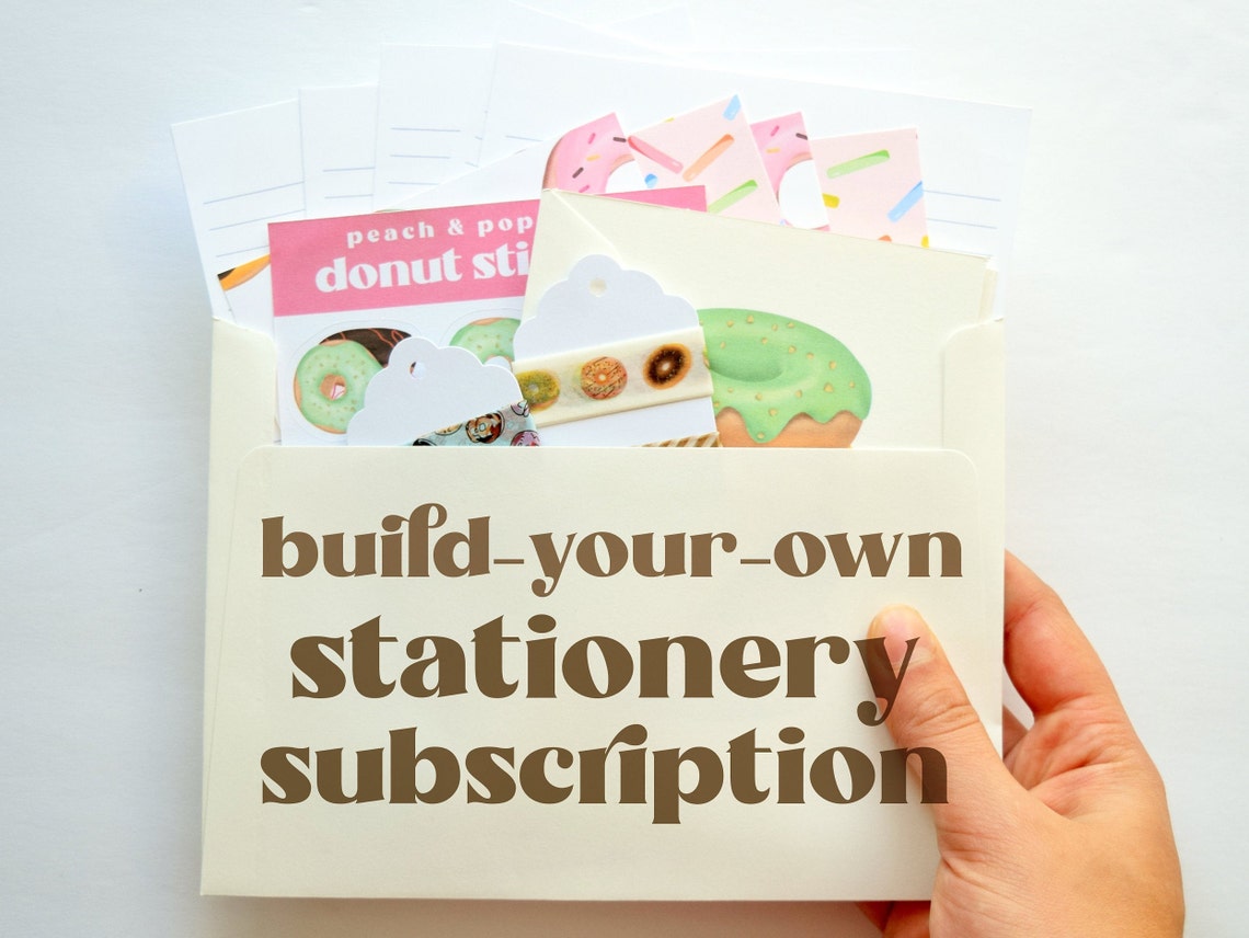 Snail Mail Build Your Own Subscription Stationery Set Pen image 0