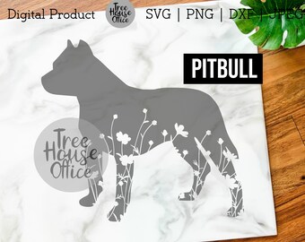 Download Pitbull Mandala Etsy